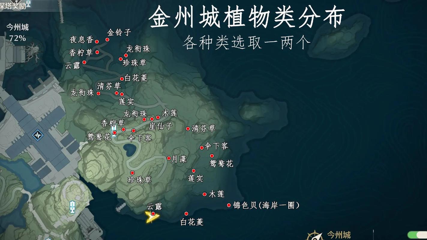 鸣潮最新开荒资源路线,5分钟速刷全地图采集点-3 鸣潮最新开荒资源路线,5分钟速刷全地图采集点-3